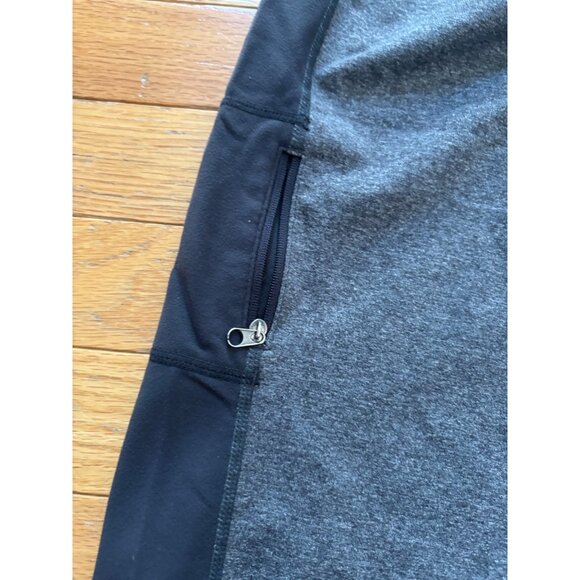 Lululemon Athletica sz 4 Womens Gray & Black Crop Pants With Drawstring Waist - Picture 7 of 10